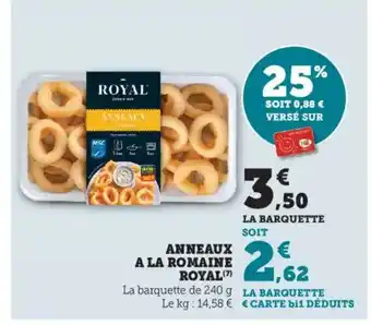 Bi1 Anneaux a la romaine royal offre