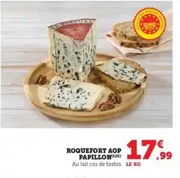 Bi1 Roquefort aop papillon offre