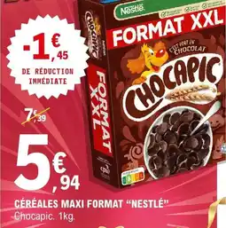 E.Leclerc Céréales maxi format nestlé offre