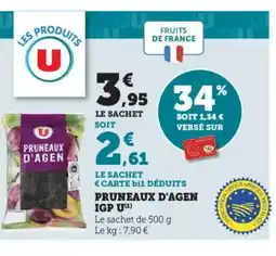 Bi1 U Pruneaux d'agen igp offre