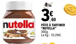 E.Leclerc Pâte à tartiner nutella offre