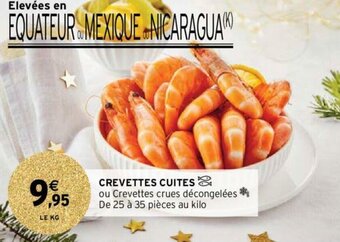 Intermarché Hyper Crevettes cuites offre