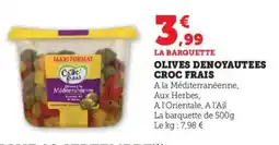Bi1 CROC FRAIS Olives denoyautees offre