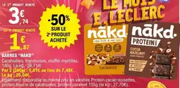 E.Leclerc Barres nakd offre