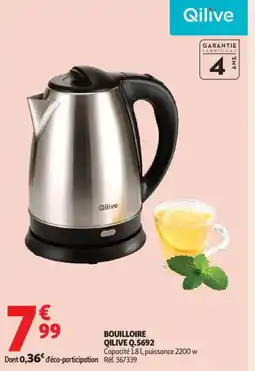 Auchan Supermarché QILIVE Bouilloire offre