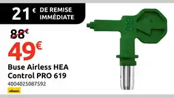 Mr Bricolage WAGNER Buse Airless HEA Control PRO 619 offre