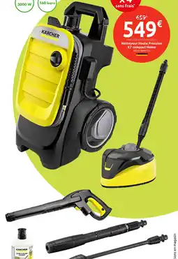 Mr Bricolage KARCHER Nettoyeur Haute Pression K7 compact Home offre