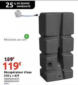 Mr Bricolage EDA Récupérateur d'eau offre