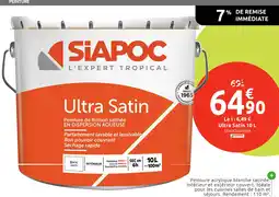 Mr Bricolage SIAPOC Ultra Satin offre