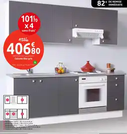 Mr Bricolage Cuisine Eko gris offre