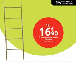 Mr Bricolage Échelle porte serviette offre