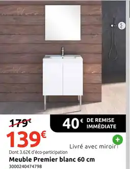 Mr Bricolage Meuble Premier blanc offre