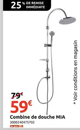 Mr Bricolage MIA Combine de douche offre