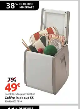 Mr Bricolage Coffre in et out 55 offre