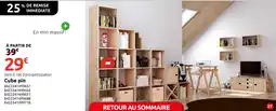 Mr Bricolage Cube pin offre