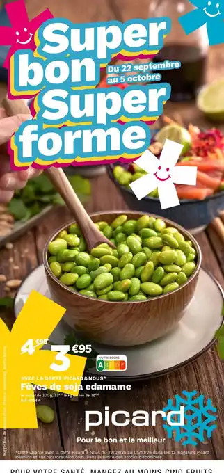 Picard Fèves de soja edamame offre