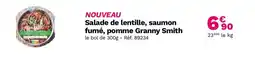 Picard Salade de lentille, saumon fumé, pomme Granny Smith offre