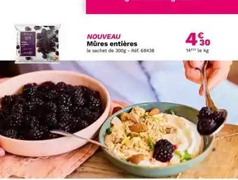 Picard Mûres entières offre