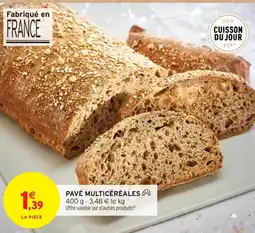 Intermarché Contact Pavé multicéréales offre