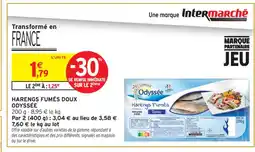 Intermarché Contact ODYSSÉE Harengs fumés doux offre