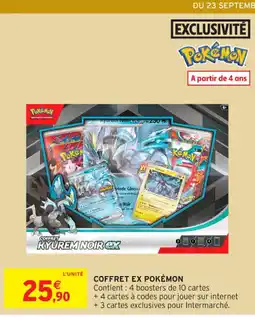 Intermarché Contact POKÉMON Coffret ex offre