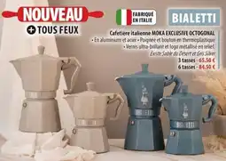 Cuisine Plaisir Cafetière italienne offre