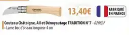 Cuisine Plaisir Couteau Châtaigne, Ail et Dénoyautage offre