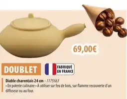 Cuisine Plaisir Diable charentais offre