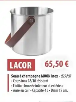 Cuisine Plaisir LACOR Seau à champagne offre