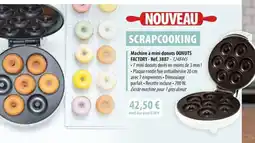 Cuisine Plaisir Machine à mini donuts donuts factory offre
