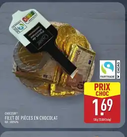 ALDI CHOCEUR Filet de pièces en chocolat offre