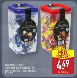 ALDI GOURMET FINEST CUISINE Pralines croustillantes offre