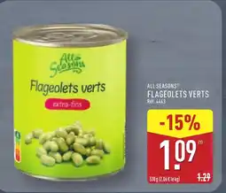 ALDI ALL SEASONS Flageolets verts offre