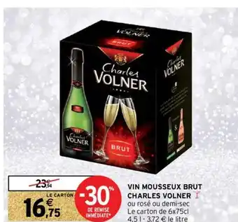 Intermarché Hyper Vin Mousseux Brut offre