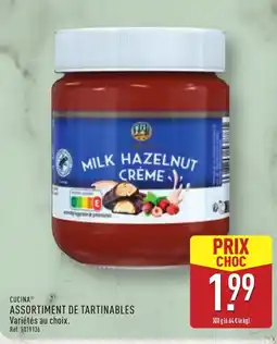 ALDI CUCINA Assortiment de tartinables offre