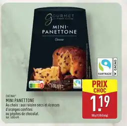 ALDI CUCINA Mini panettone offre