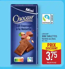 ALDI CHOCEUR Mini tablettes offre