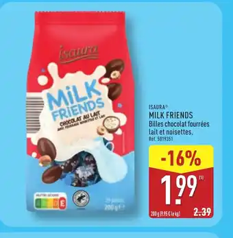 ALDI ISAURA Milk friends offre