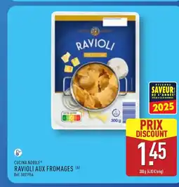 ALDI CUCINA NOBILE Ravioli aux fromages offre