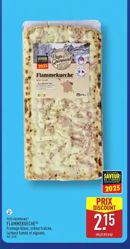 ALDI PAYS GOURMAND Flammekueche offre