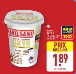 ALDI MILSANI Skyr à la vanille offre