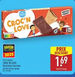 ALDI PETIT CHOISI Croc'n love offre