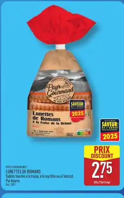 ALDI PAYS GOURMAND Lunettes de romans offre