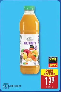 ALDI RIO D'ORO Pur jus multifruits offre