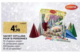 Sachet Cotillons
