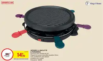 Intermarché Hyper Appareil A Raclette offre
