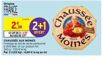 Intermarché Hyper Chaussée Aux Moines offre