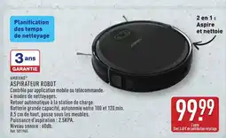 ALDI AMBIANO Aspirateur robot offre