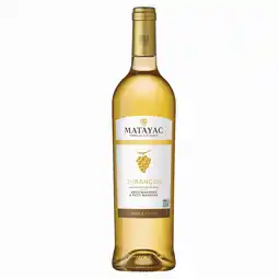 E.Leclerc Matayac, 2022 - Jurançon AOP - Blanc Moelleux - 75 cl offre