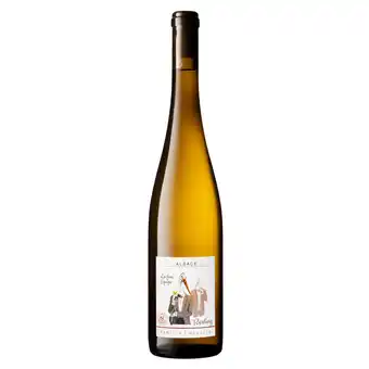 E.Leclerc Famille Hauller La Fine Equipe, 2022 - Alsace Riesling AOP - Blanc Sec - 75 cl - étiquette abîmée offre